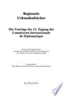 Regionale Urkundenbücher