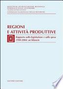 Regioni e attività produttive