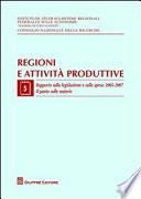 Regioni e attività produttive