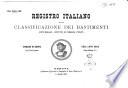 Registro italiano per la classificazione dei bastimenti Libro registro