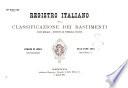 Registro italiano per la classificazione dei bastimenti Libro registro