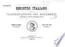 Registro italiano per la classificazione dei bastimenti Libro registro