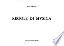 Regole di musica