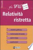Relatività ristretta