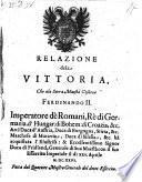 Relazione de la vittoria, che ... ha acquistata il duca di Fridland ... 25. Aprile 1626