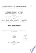 Relazione e rendiconti consuntivi per la Cassa dei depositi e prestiti e per le gestioni annesse ...