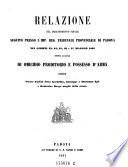 Relazione sul dibattimento finale seguito presso l'imp. reg. tribunale provinziale di Padova nel giorni 13, 14, 15, 16 e 17 Maggio 1861 ...