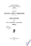Relazione ... sull'andamento scolastico ... Istituto (R.) tecnico Antonio Bordoni Pavia