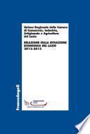 Relazione sulla situazione economica del Lazio 2012-2013