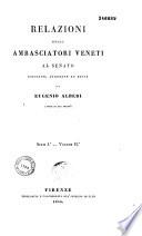 Relazioni degli ambasciatori veneti