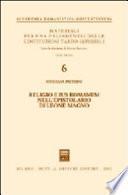Religio e ius romanum nell'epistolario di Leone Magno