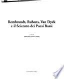 Rembrandt, Rubens, Van Dyck e il Seicento dei Paesi Bassi