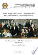 Remus: Reggio Emilia Musica Università Scuola Studi e Ricerche sulla Formazione Musicale