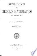 Rendiconti Del Circolo Matematico Di Palermo