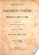 Rendiconti del Parlamento Italiano