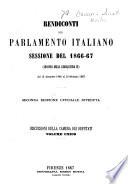 Rendiconti del Parlamento Italiano