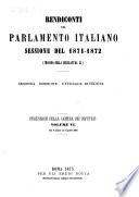 Rendiconti del Parlamento Italiano