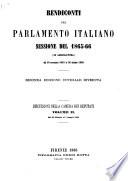 Rendiconti del Parlamento Italiano