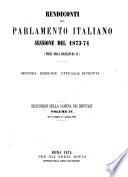 Rendiconti del Parlamento Italiano