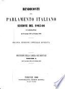 Rendiconti del Parlamento italiano. Sessione del 1865-66, 9. legislatura, dal 18 novembre 1865 al 30 ottobre 1866