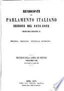 Rendiconti del Parlamento italiano sessione del 1871-1872