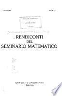 Rendiconti del Seminario matematico