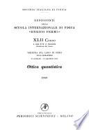 Rendiconti della Scuola internazionale di fisica Enrico Fermi