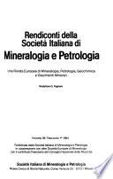 Rendiconti della Società italiana di mineralogia e petrologia