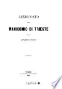 Rendiconto del manicomio di Trieste