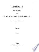 Rendiconto dell'Accademia delle scienze fisiche e matematiche
