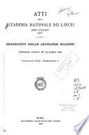 Rendiconto dell'adunanza solenne del ...