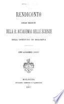 Rendiconto delle sessioni della R. Accademia delle scienze dell'Istituto di Bologna, Classe di scienze fisiche