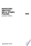 Repertorio analitico della stampa italiana