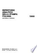 Repertorio analitico della stampa italiana, quotidiani e periodici