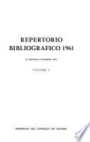 Repertorio bibliografico