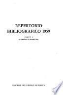 Repertorio bibliografico
