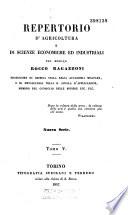 Repertorio di agricoltura pratica e di economia domestica