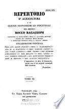 Repertorio di agricoltura pratica e di economia domestica