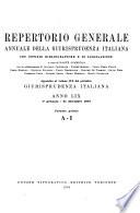 Repertorio generale annuale della Giurisprudenza italiana