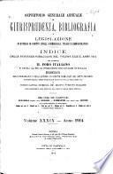 Repertorio generale annuale di giurisprudenza, bibliografia e legislazione in materia di diritto civile, commerciale, penale e amministrativo