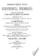 Repertorio generale annuale di giurisprudenza, bibliografia e legislazione in materia di diritto civile, commerciale, penale e amministrativo