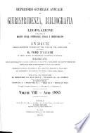 Repertorio generale annuale di giurisprudenza, bibliografia e legislazione in materia di diritto civile, commerciale, penale e amministrativo
