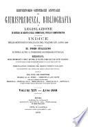 Repertorio generale annuale di giurisprudenza, bibliografia e legislazione in materia di diritto civile, commerciale, penale e amministrativo