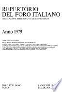 Repertorio generale annuale di giurisprudenza