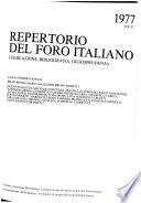 Repertorio generale annuale di giurisprudenza