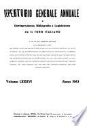 Repertorio generale annuale di giurisprudenza