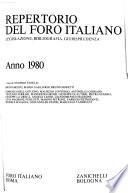 Repertorio generale annuale di giurisprudenza