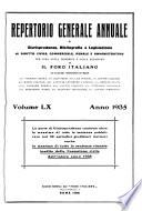 Repertorio generale annuale di giurisprudenza