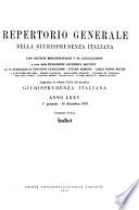 Repertorio generale della Giurisprudenza italiana