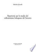 Repertorio per lo studio del collezionismo bolognese del Seicento
